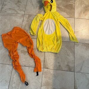Yellow Duck Costume for Kids